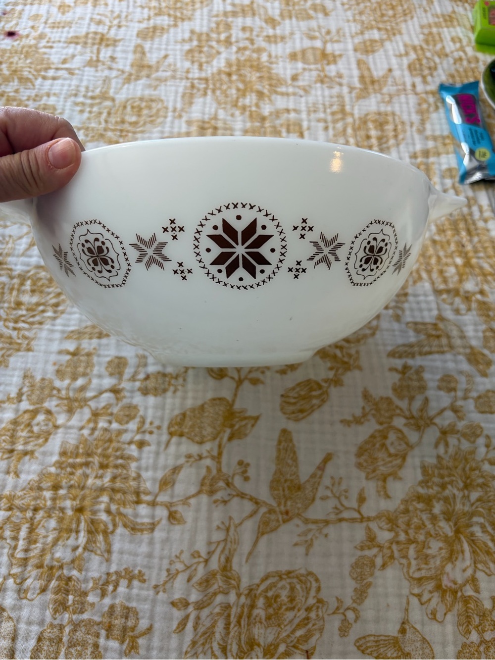 Pyrex Cinderella “Town &Country” Mixing Bowl